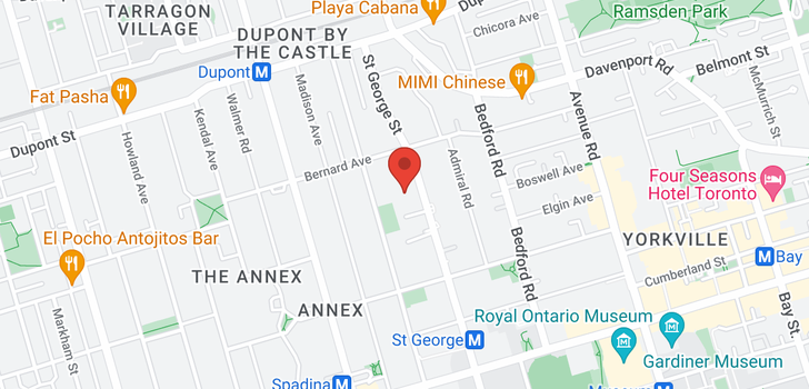 map of #3 -228 ST GEORGE ST